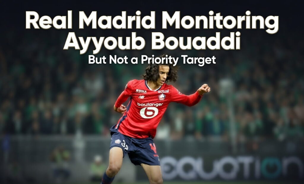 Ayyoub Bouaddi Real Madrid: Interest on Back Burner as Move Deemed Unlikely