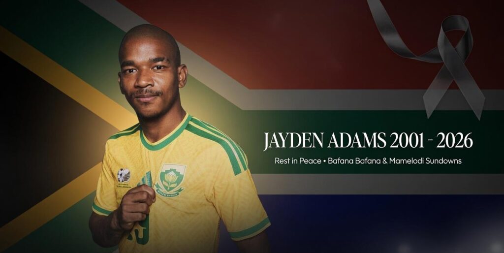 Jayden Adams: South African Midfielder Passes Away at 25