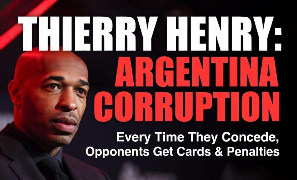 Thierry Henry Accuses Argentina of Corruption in World Cup Officiating