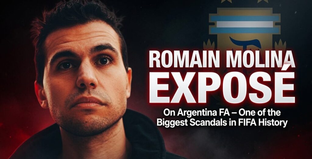 Romain Molina to Release Major Exposé on Argentina Football Association
