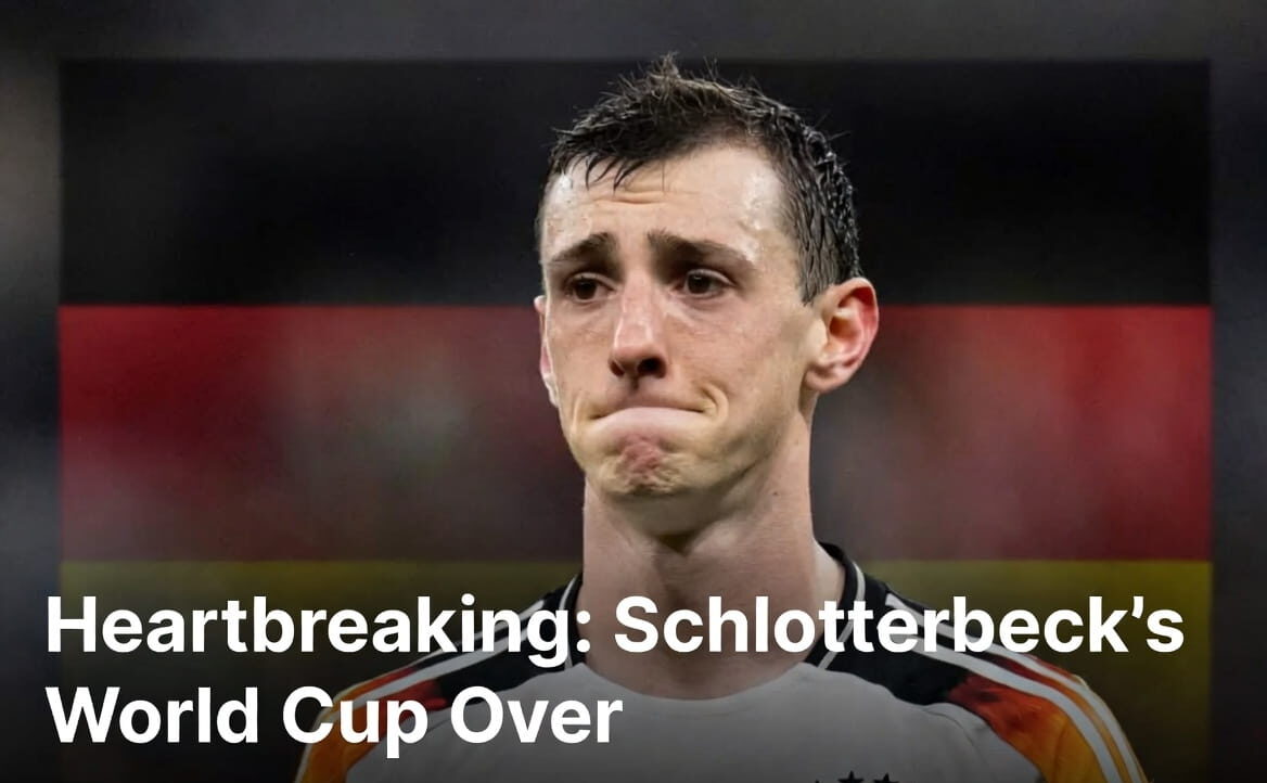 Bitter News for Germany: Nico Schlotterbeck’s World Cup Is Over