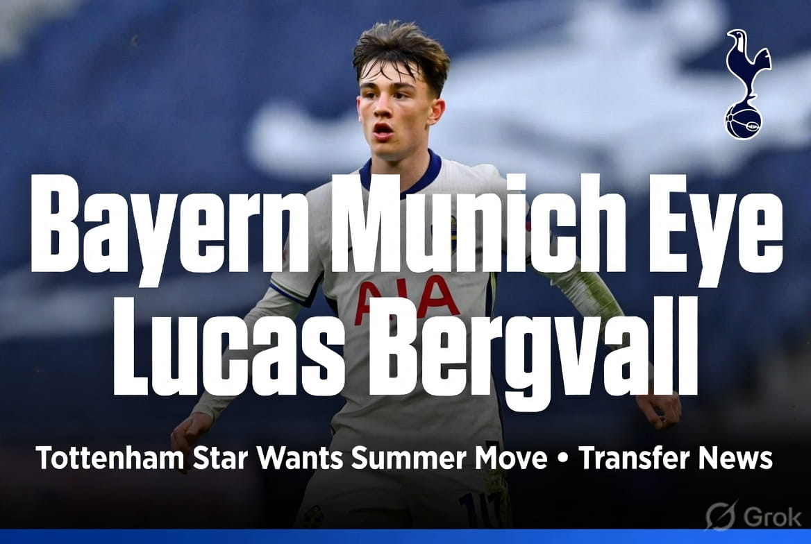 Bayern Munich Keeping Tabs on Lucas Bergvall as Tottenham Star Seeks Summer Move