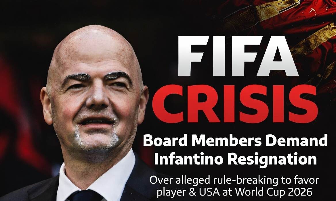 FIFA Crisis: Reports Claim Board Members Demand Infantino Resignation Over Balogun Favoritism