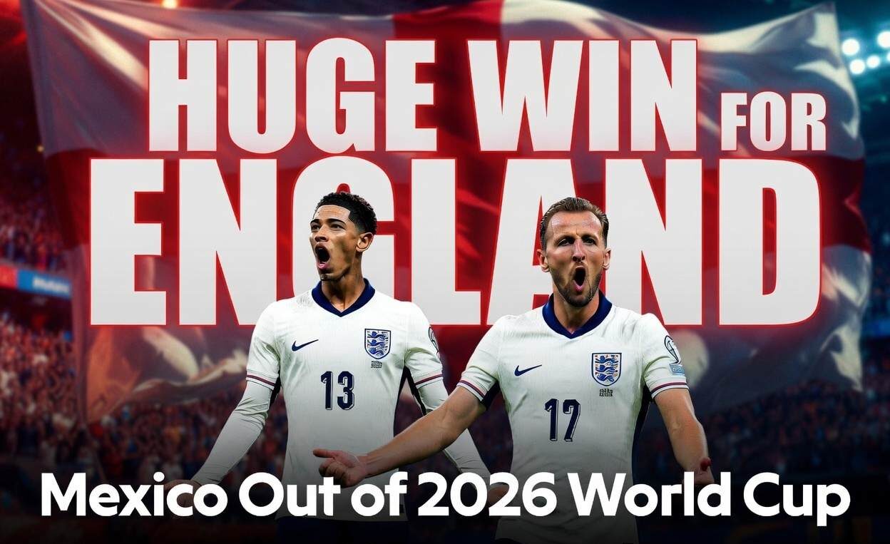 England Thrash Mexico to Knock Them Out of the 2026 World Cup as Bellingham Scores Twice in 99 Seconds